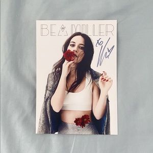 Bea Miller SIGNED card